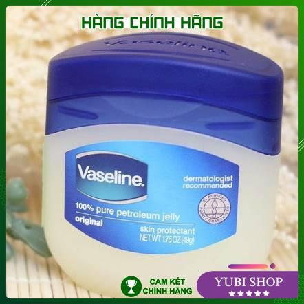 [HÀNG AUTH] KEM DƯỠNG ẨM VASELINE CHÍNH HÃNG CỦA MỸ - KEM TRỊ NỨT NẺ, KHÔ DA VASELINE 100% PURE PETROLEUM JELLY 49G