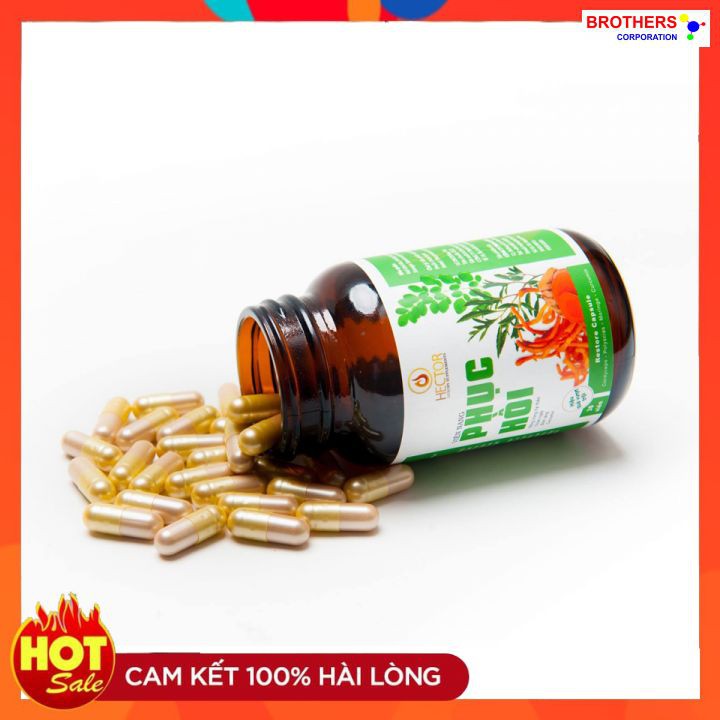 [Chính hãng] Viên nang phục hồi Hector (Lọ 30 viên x 250 mg) | BigBuy360 - bigbuy360.vn
