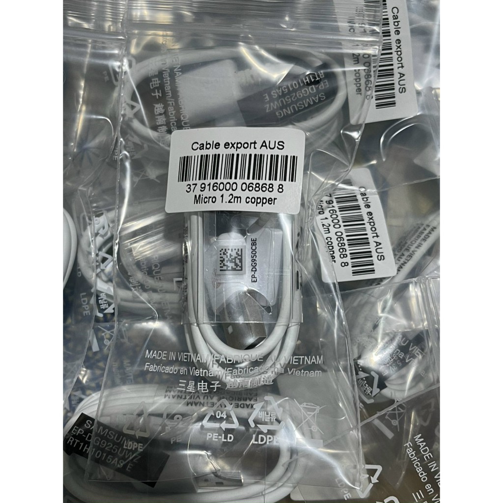 Cáp Sạc S6 MicroUsb lõi đồng tải đủ 3A