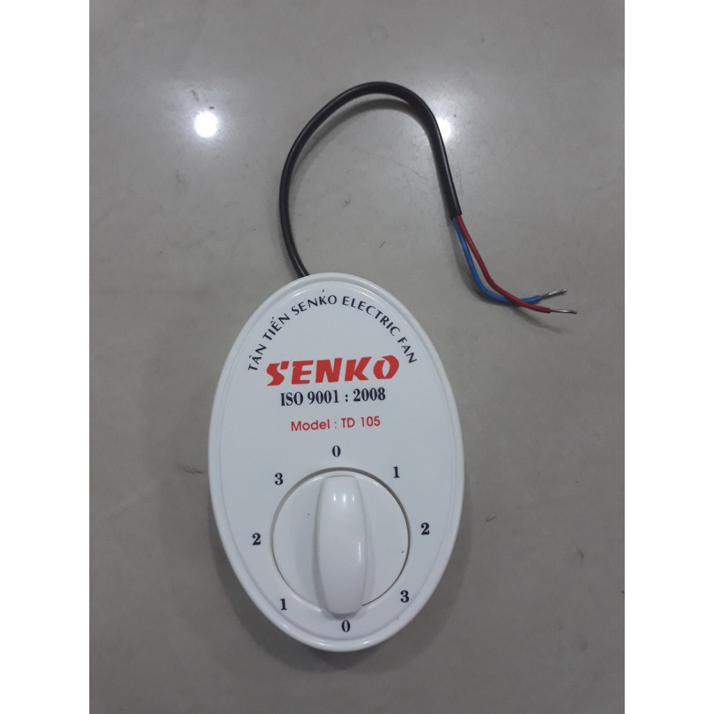 [Mã ELFLASH5 giảm 20K đơn 50K] Hộp số chỉnh quạt đảo trần TD 105 SENKO