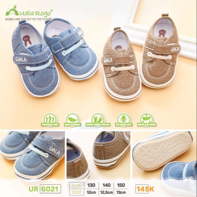 Ualarogo Giày tập đi bé trai UR6021 chính hãng