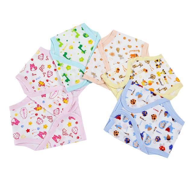 Tã vải dán cotton họa tiết dễ thương BABIBOO - BB82