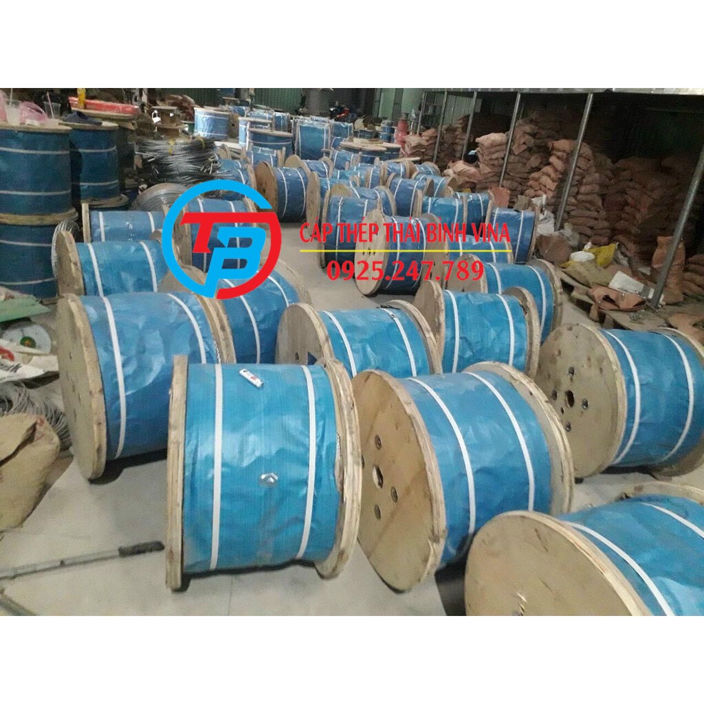 100 mét Cáp inox 304  cáp thép Thái Bình ViNa