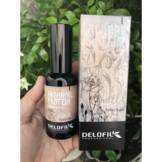 Tóc đẹp store tinh dầu delofil argan oil phục hồi tóc hư tổn bóng mượt 50ml