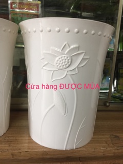 Bộ 2 chậu sen nổi 24x30cm