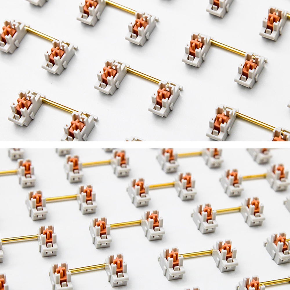 Bàn Phím Cơ HolyPanda Bằng Thép 60 64 84 87 96 104 108 2u 6.25u POM Satellite Axis Cho Enter Shift