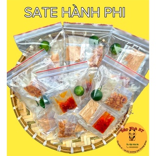 Bánh tráng phơi sương sate hành phi
