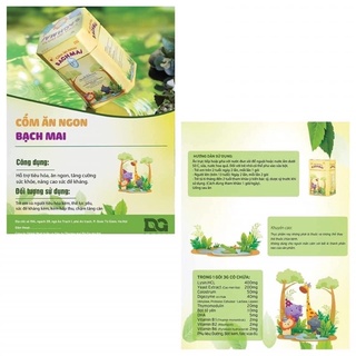 Cốm ăn ngon Bạch Mai
