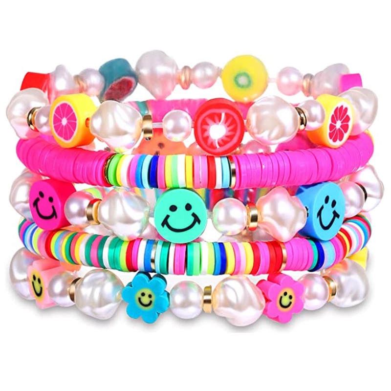 Set 100 Hạt Cườm Nhiều Hình Dáng Dùng Để Trang Trí Đồ Thủ Công