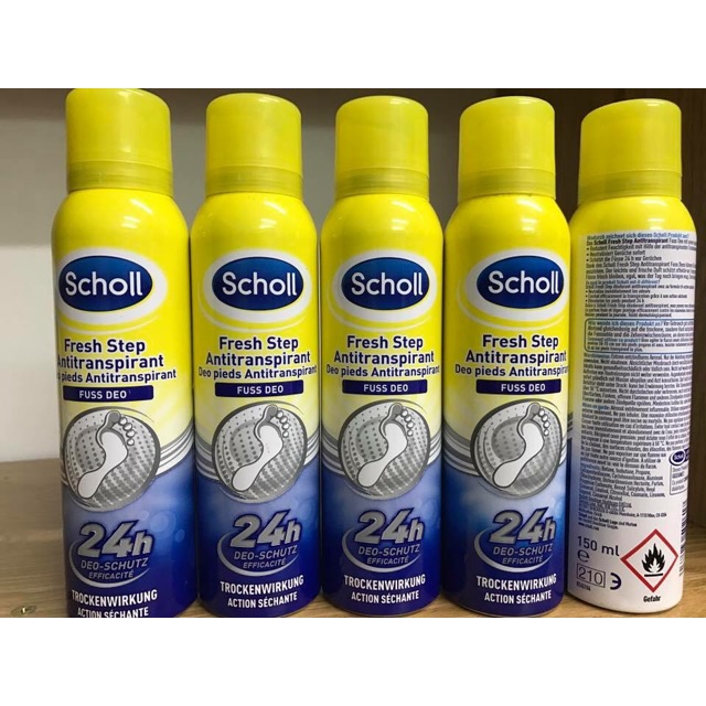 Xịt khử mùi hôi chân Scholl
