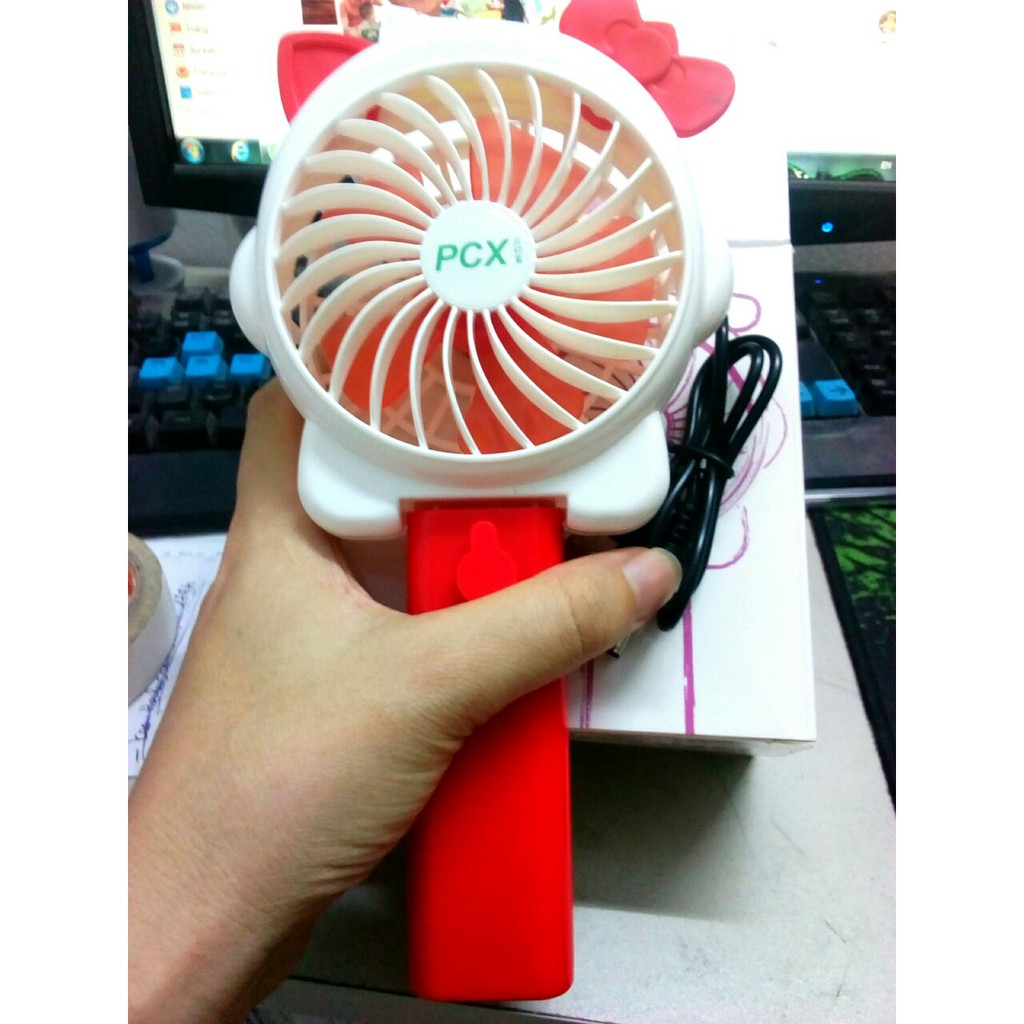Quạt sạc mini cầm tay