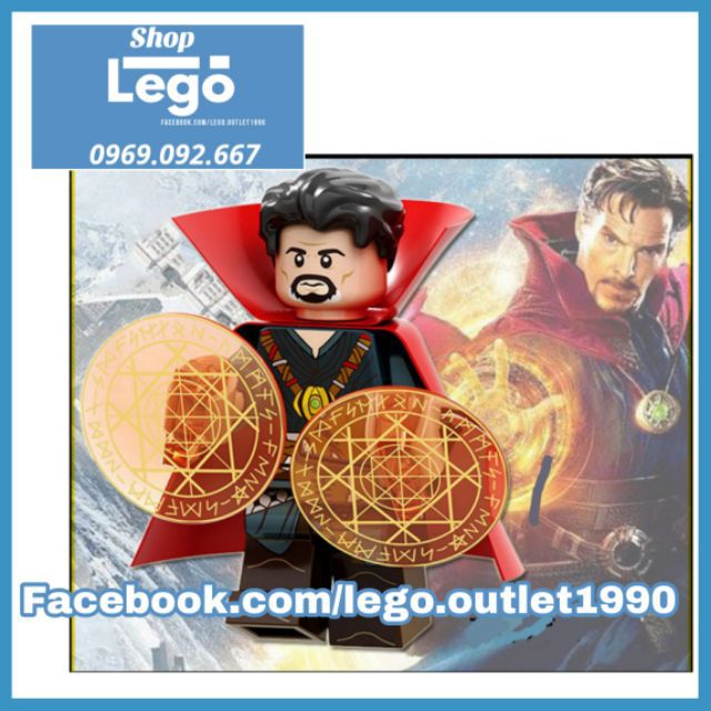 Xếp hình Lego Doctor Strange Lego Minifigures POGO PG1570 PG8136