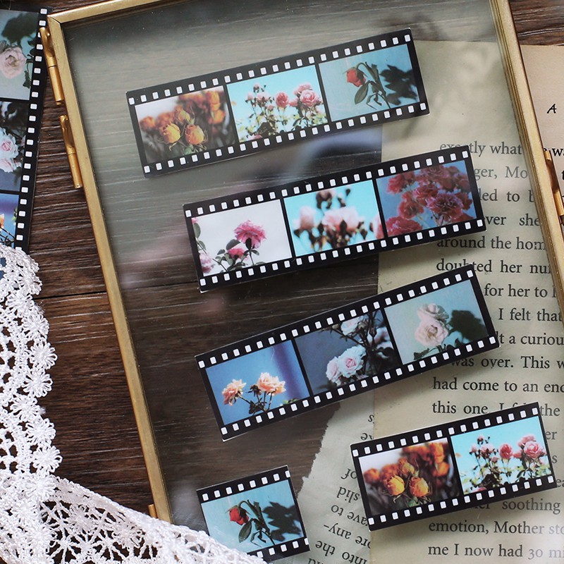 Sticker vintage ảnh phong cảnh retro aesthetic hình dán decor trang trí sổ planner bullet journal dụng cụ dán Wind Stop