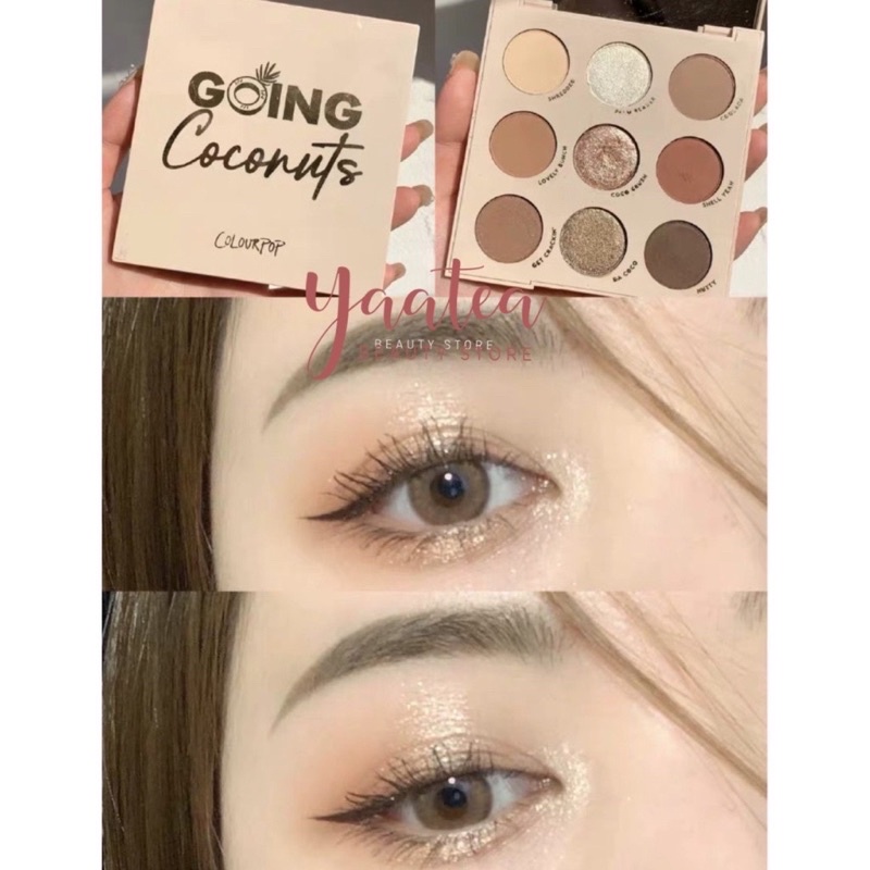 Bảng Phấn Mắt Colourpop GOING COCONUT