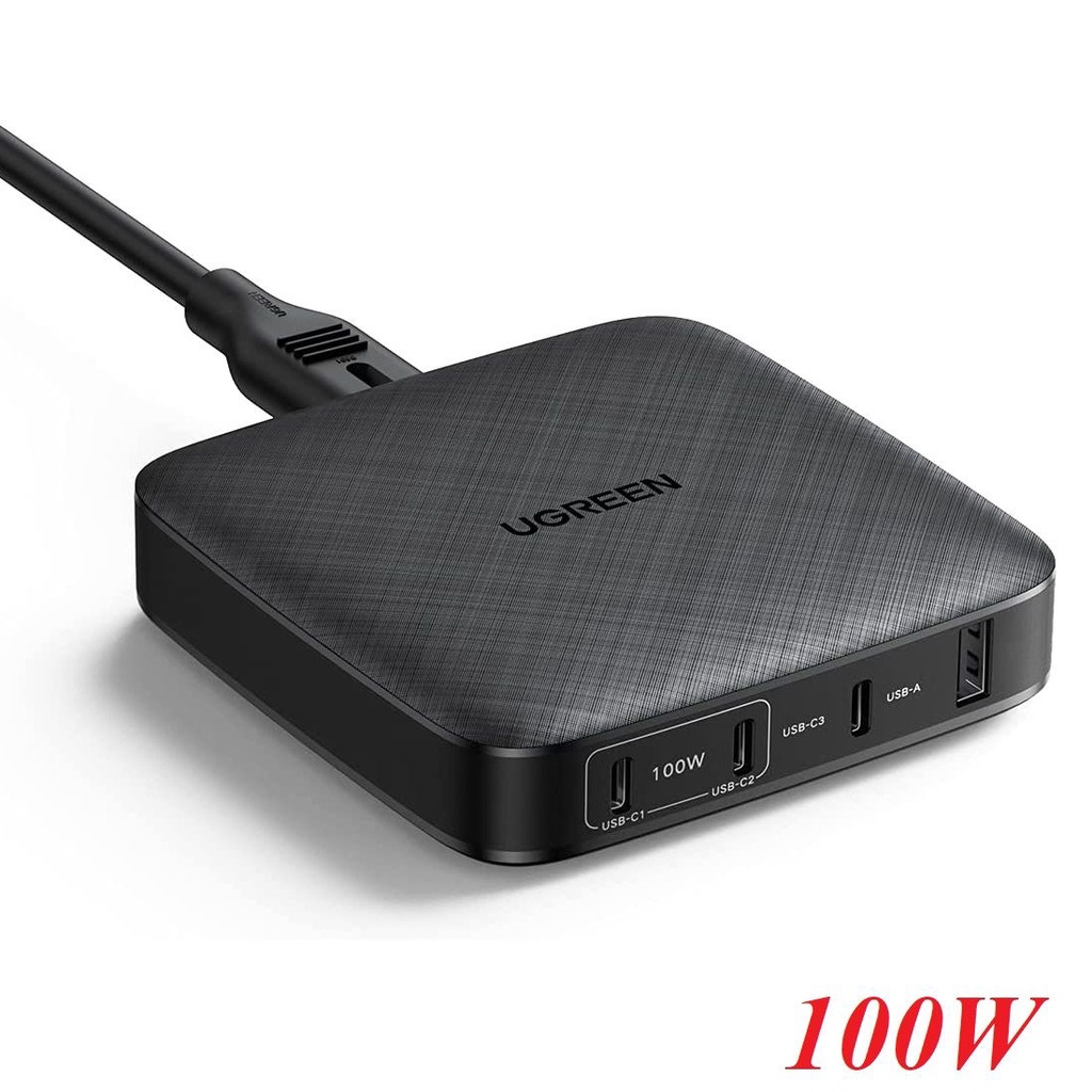Ugreen 70870 100W 4-Port USB Desktop Fast Charger EU CD226