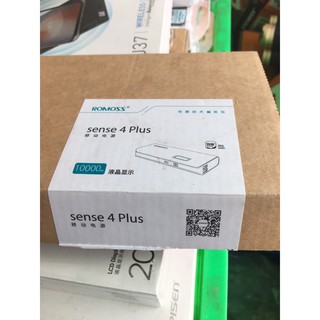 Sạc dự phòng Romoss Sense 4 Plus PH50 10000mah (LCD)