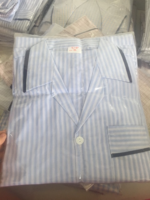 Đồ bộ pijama pirama trung niên vải kate loại 1