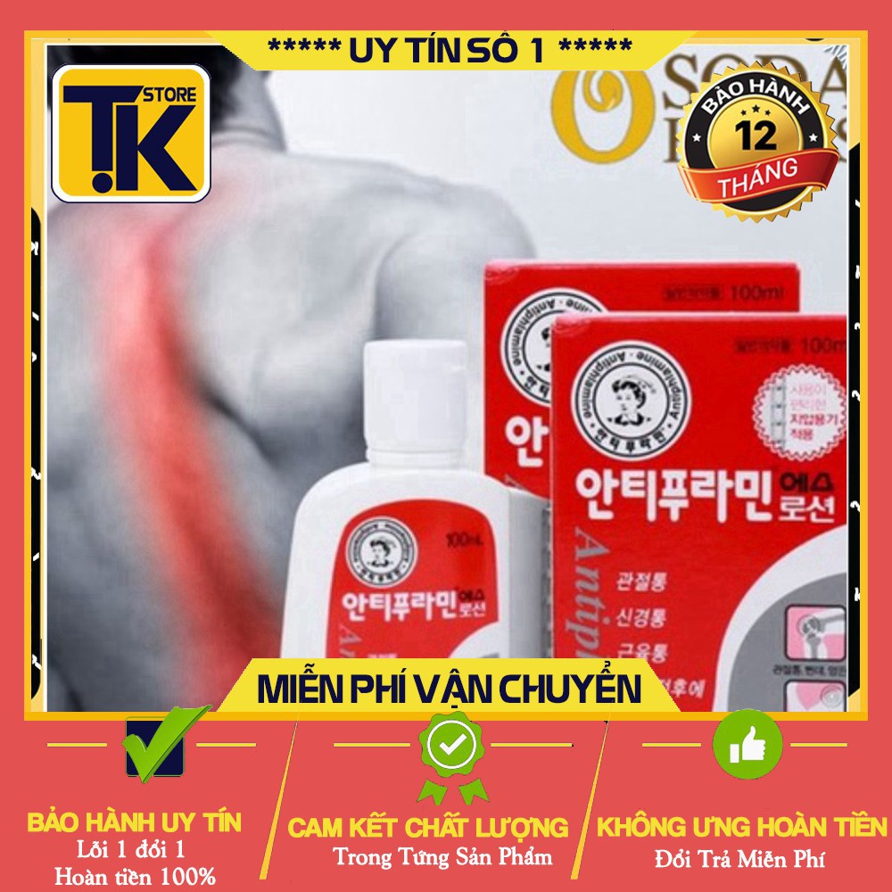 [Hàng Loại 1]Dầu Nóng Hàn Quốc Lọ 100Ml Giảm Đau Nhức Xương Khớp Hiệu Quả Vô Cùng . .