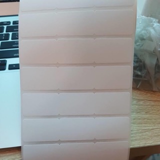 Giấy in mã vạch, in tem nhiệt 3 tem 110x22mm (35x22) 3600 tem