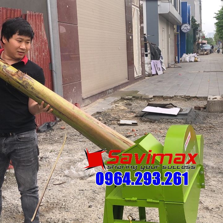 Máy băm cỏ đa năng, băm thái cây chuối cho trâu bò lợn gà làm thức ăn CHẤT LƯỢNG CAO mà GIÁ RẺ motor 2.2kw