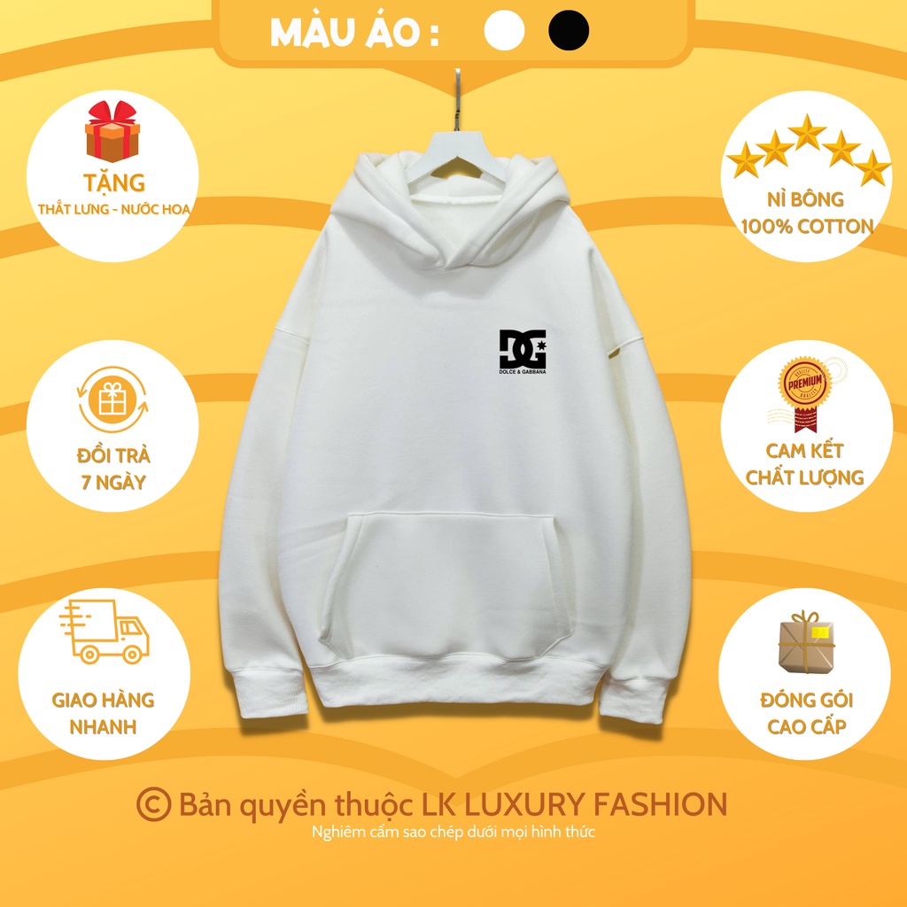 Áo khoác nỉ Hoodie - Áo Hoodie nam nữ form rộng CAO CẤP phong cách Hàn Quốc hình DG – thời trang unisex LK3368 | BigBuy360 - bigbuy360.vn