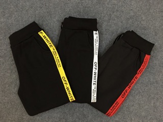 QUẦN JOGGER THUN OFF WHITE