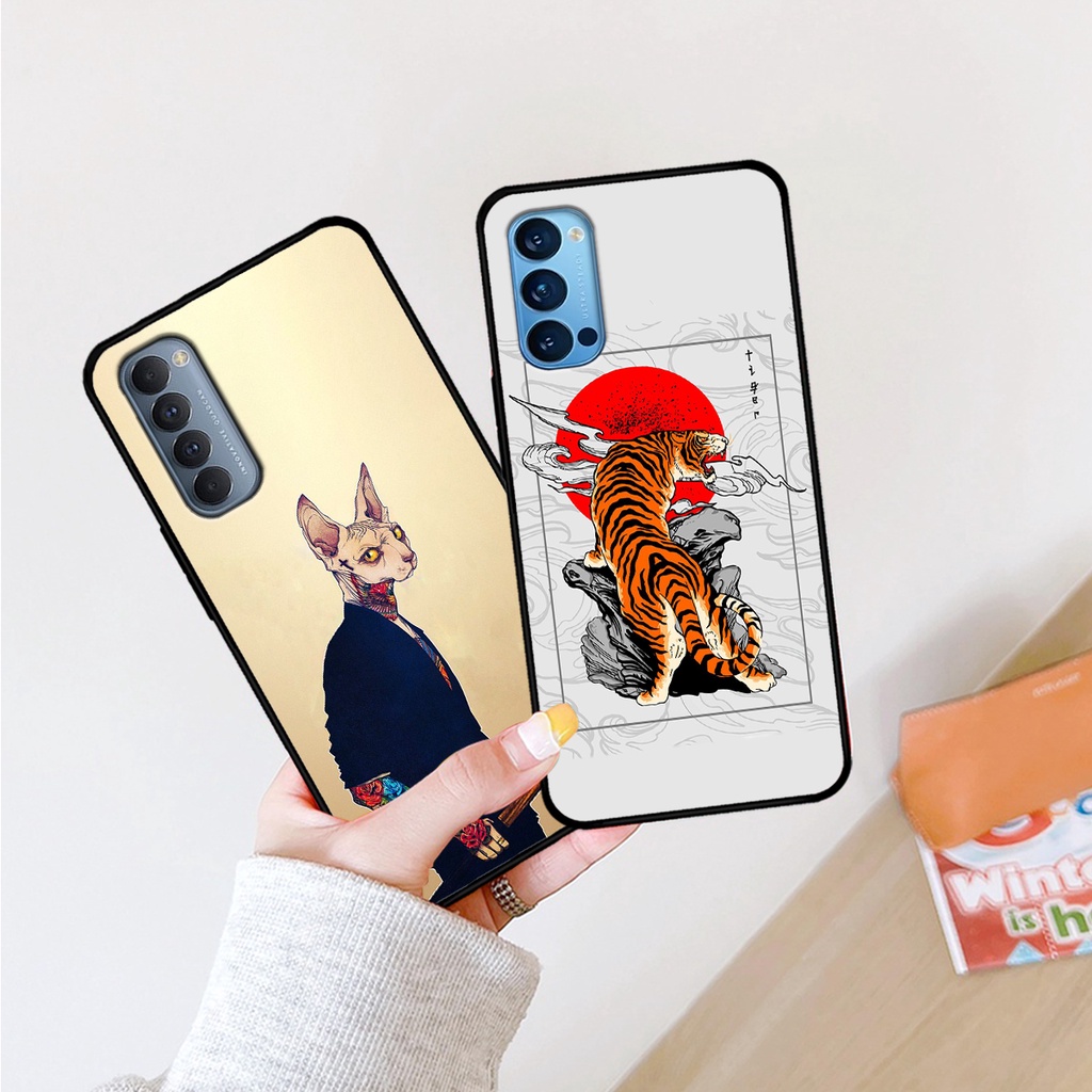 Ốp lưng Oppo Reno 4 - Reno 4 Pro - Reno4 - Reno4 Pro in hình nam tính mạnh mẽ, cá tính