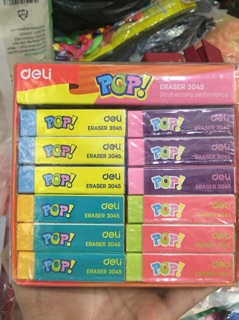 gôm tẩy deli POP ! mã 3045