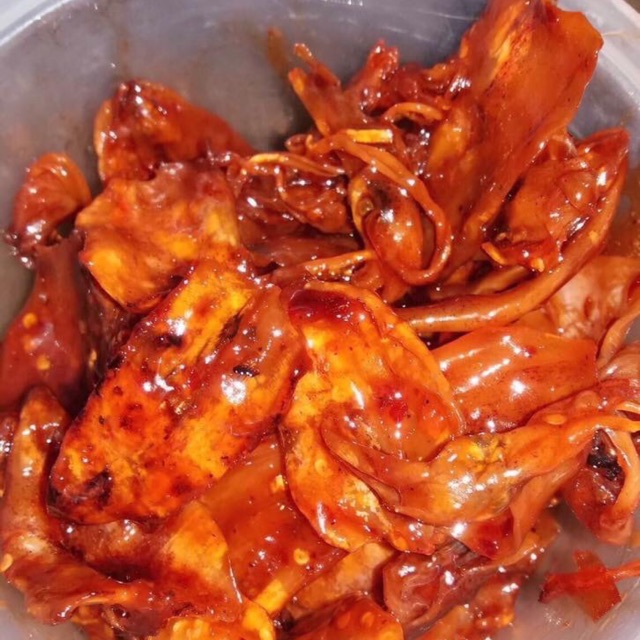 Mực ngào. 150k/500gr.