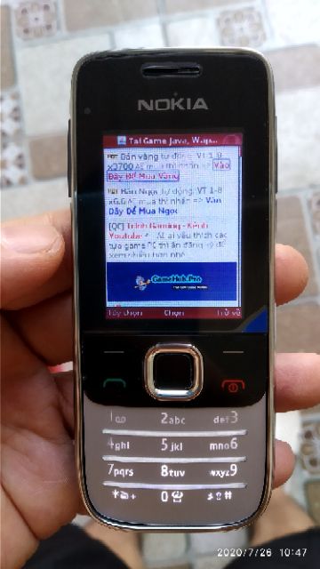 Điện thoại nokia 2730 mạng 3G  chính hãng