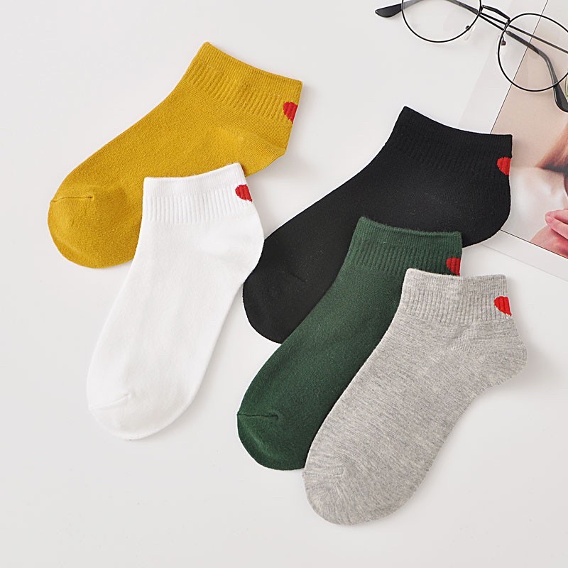 tất ngắn vớ nữ hình tim