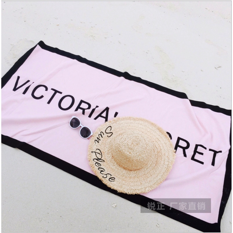 Khăn tắm tại chỗ Khăn tắm Vs Victoria Secret Fitness Chạy bộ Khăn tắm biển Khăn thấm mềm