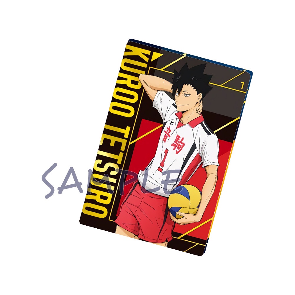 M4 Ảnh thẻ in hình HAIKYUU!! Vua Bóng Chuyền card bo góc viền 5*8cm anime chibi sưu tầm độc đáo