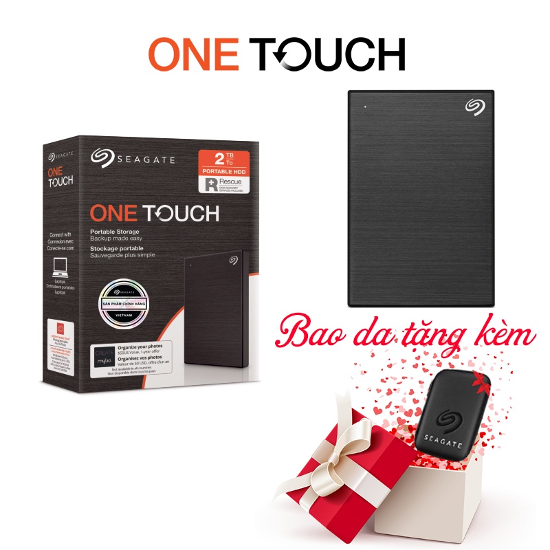 Ổ cứng di động HDD Seagate One Touch 2TB 2.5&quot; USB 3.0