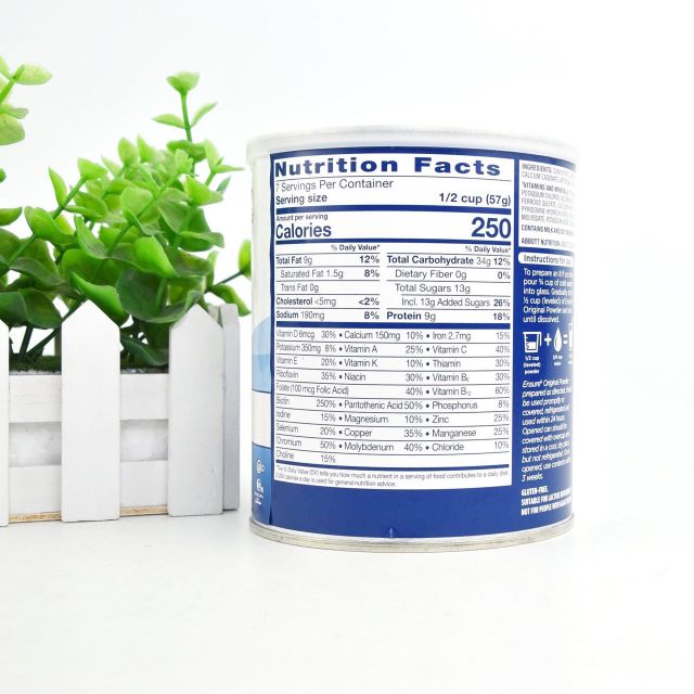 Sữa Bột Ensure Original Nutrition Powder 397g  Mỹ ( mẫu mới ) có thêm nhiều thành phần dưỡng chất