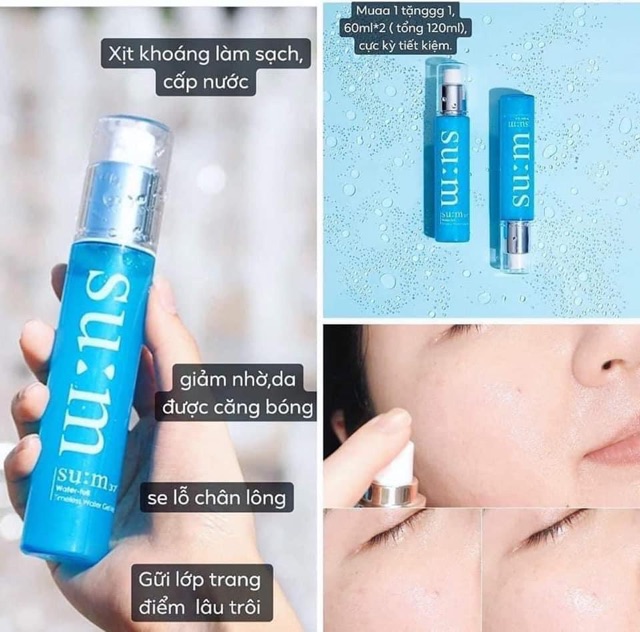 Xịt khoáng Sum xanh 60ml | BigBuy360 - bigbuy360.vn