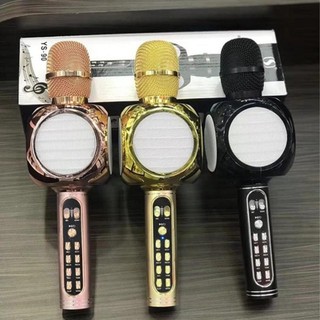 Mic hát bluetooth karaoke ys 90, micro không dây tích hợp loa bass hay - bảo hành 6 tháng