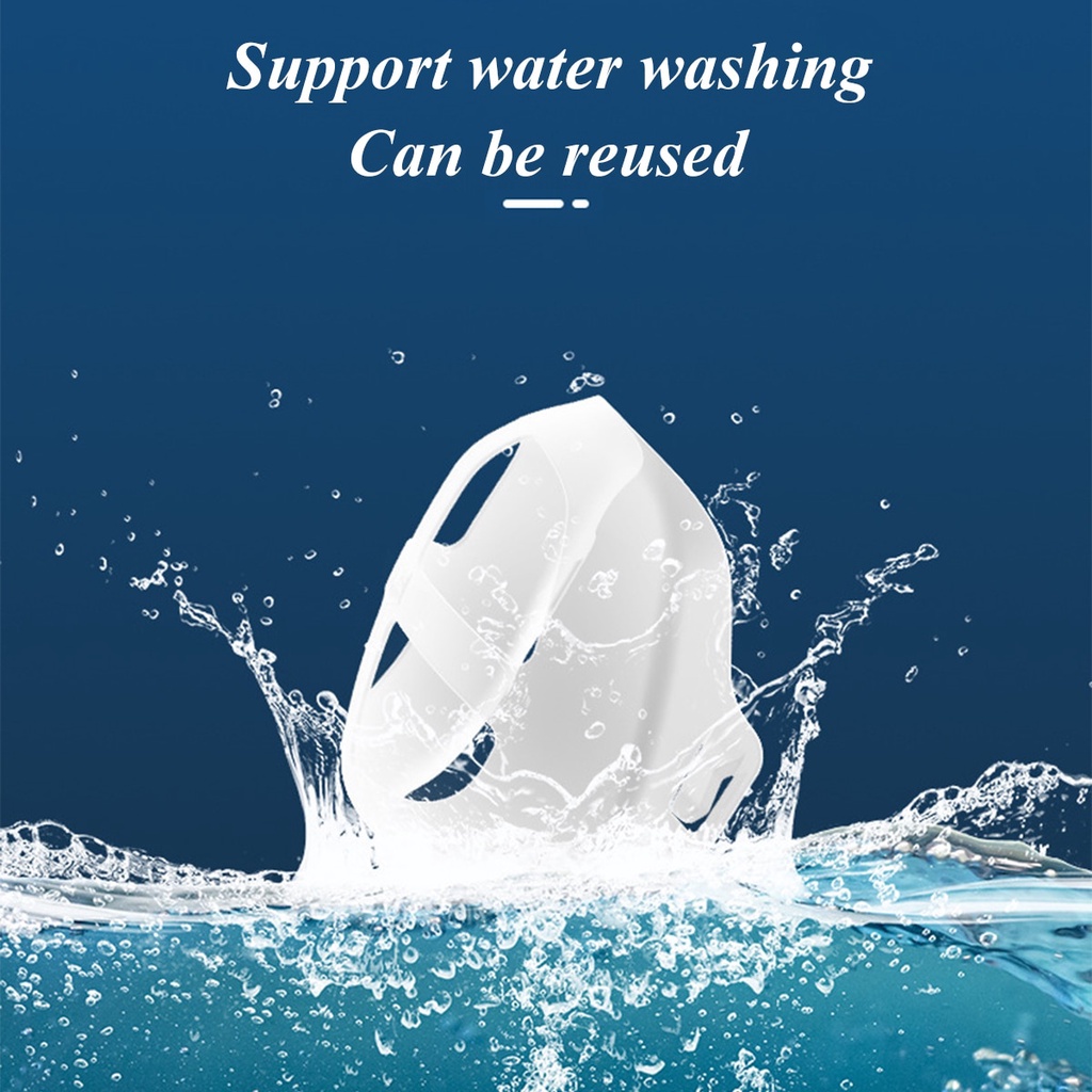 (Hàng Mới Về) Đai Đỡ Khẩu Trang 3d Bằng Silicon Thoáng Khí Tiện Dụng