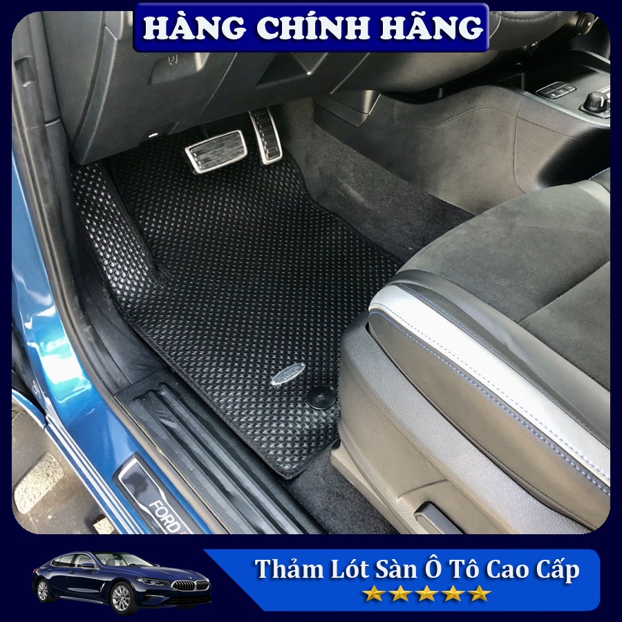 Thảm Lót Sàn Ô Tô KATA Cho Xe Ford Ranger vs Ranger Raptor (2015-2022) - Không mùi, Không ẩm mốc, Dễ dàng vệ sinh