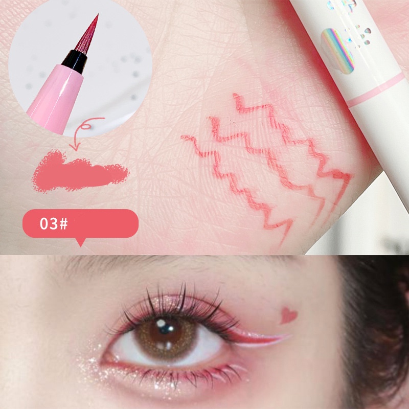 Bút kẻ mắt Xixi nhiều màu Colorful Eyes Sena Beauty