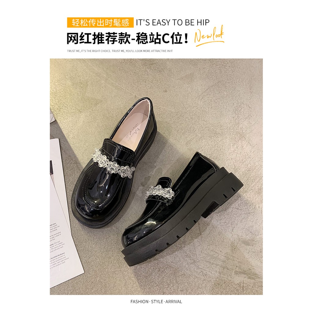 Giày Đế Dày Thời Trang Mùa Xuân Anh Quốc Dành Cho Nữ 2021 | BigBuy360 - bigbuy360.vn