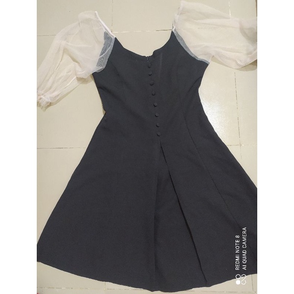 Pass đồ cá nhân / Thanh lý / Đầm đen ren tiểu thư / size M