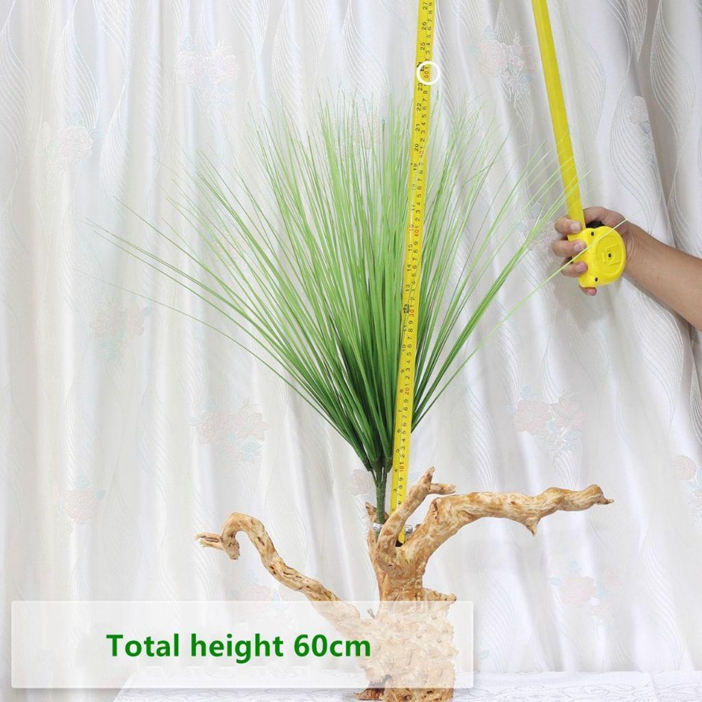 Cỏ Hành Tây Nhân Tạo 60cm Sống Động Như Thật Chất Lượng Cao Dùng Trang Trí Trong Nhà / Ngoài Trời
