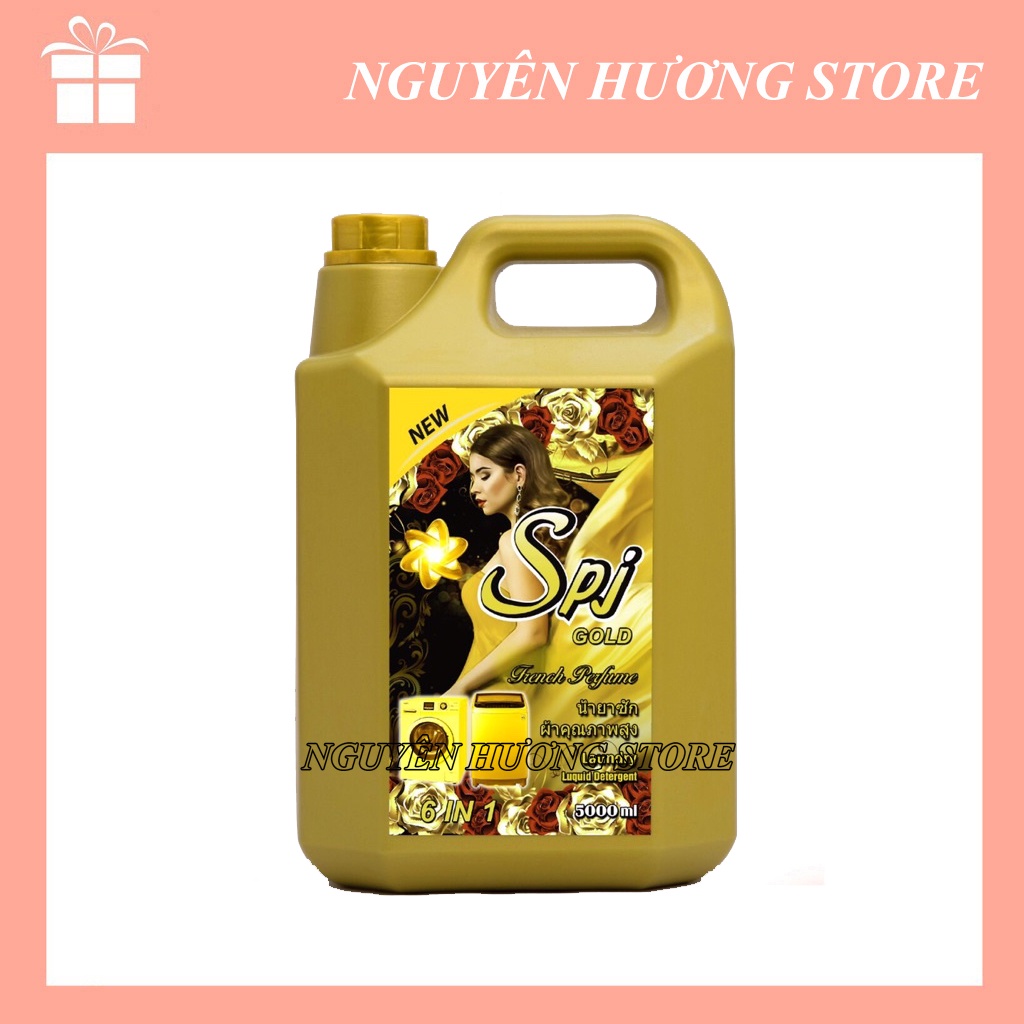 Nước Giặt Xả Thái Lan HC-SPJ Gold 6in1 - 5000ml