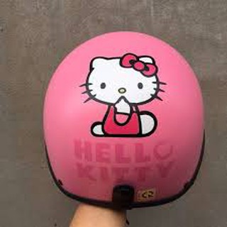 Nón bảo hiểm Hello Kitty thời trang