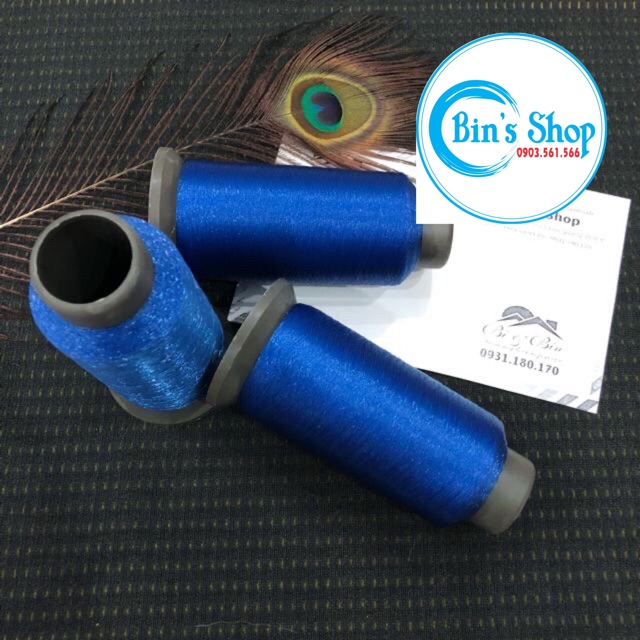 Chỉ Tàn Hình - Chỉ Cước Màu Kết Cườm, May Ren Lưới Áo Cưới
