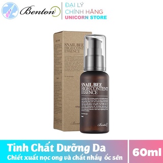 Tinh chất dưỡng da Benton Snail Bee High Content Essence 60ml