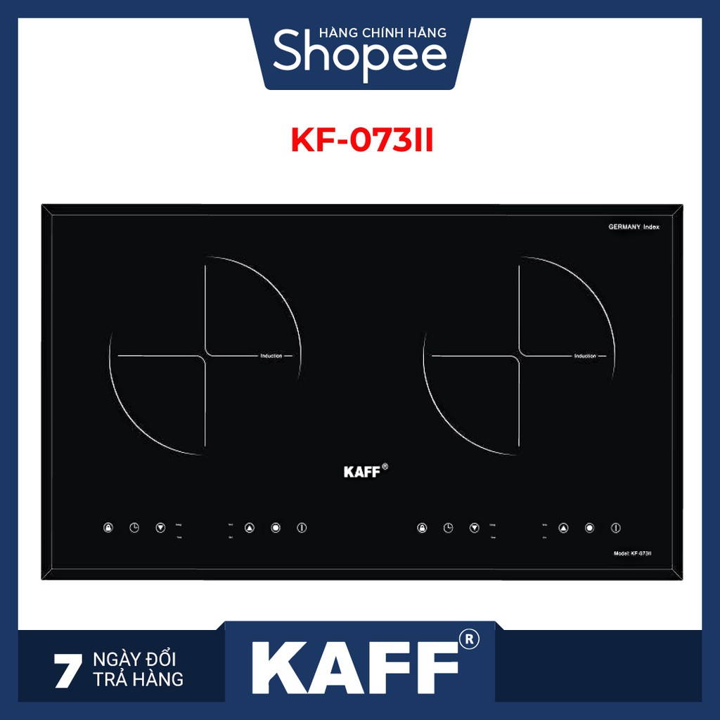 Bếp từ đôi cảm ứng Kaff KF-073II