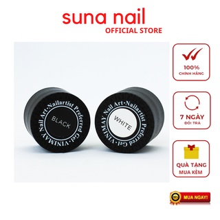 Gel nhện vinimay lẻ màu Đen-Trắng