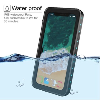 Ốp điện thoại TPU mềm bảo vệ toàn diện 360 độ chống thấm nước thích hợp cho Iphone 7 8 Plus X Xs MAX XR 11 Pro MAX